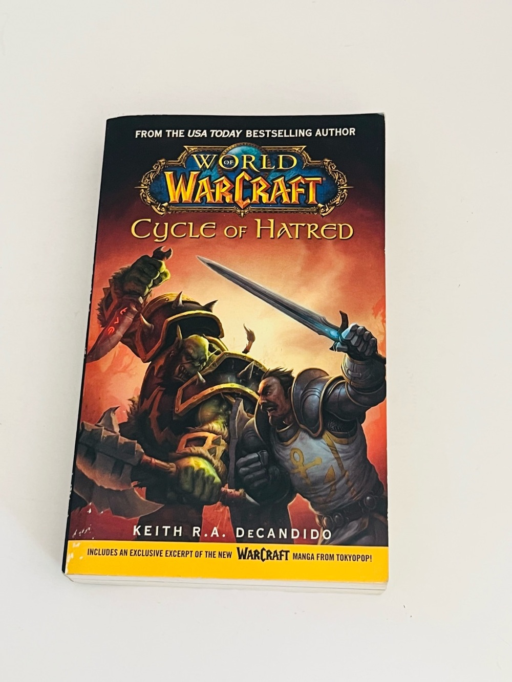 World of Warcraft Cycle of Hatred Paperback Book Keith R A DeCandido